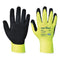 Warnschutz Grip Handschuh - Latexschaum - Gelb (YER)