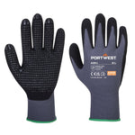 Dermiflex Plus Handschuh - Grau/Schwarz (G8R)
