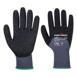 Dermiflex Ultra Plus Handschuh - Grau/Schwarz (G8R)