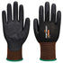 GP Grip 18 Nitril-Mikroschaum-Handschuh - Schwarz (K8R)