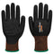 GP Grip 18 Nitril-Handschuh glatt/sandig - Schwarz (K8R)