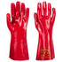 PVC-Handschuh 35cm Stulpe - Rot (RER)