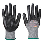 SCHNITTSCHUTZ-HANDSCHUH mit 3/4 Nitrilschaumbeschichtung - Schwarz (BKR)