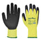 Vis-Tex PU Schnittschutzhandschuh - Gelb/Schwarz (Y8R)