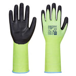 Grüner Schnittschutzhandschuh Lange Stulpe - Gruen/Schwarz (E8R)