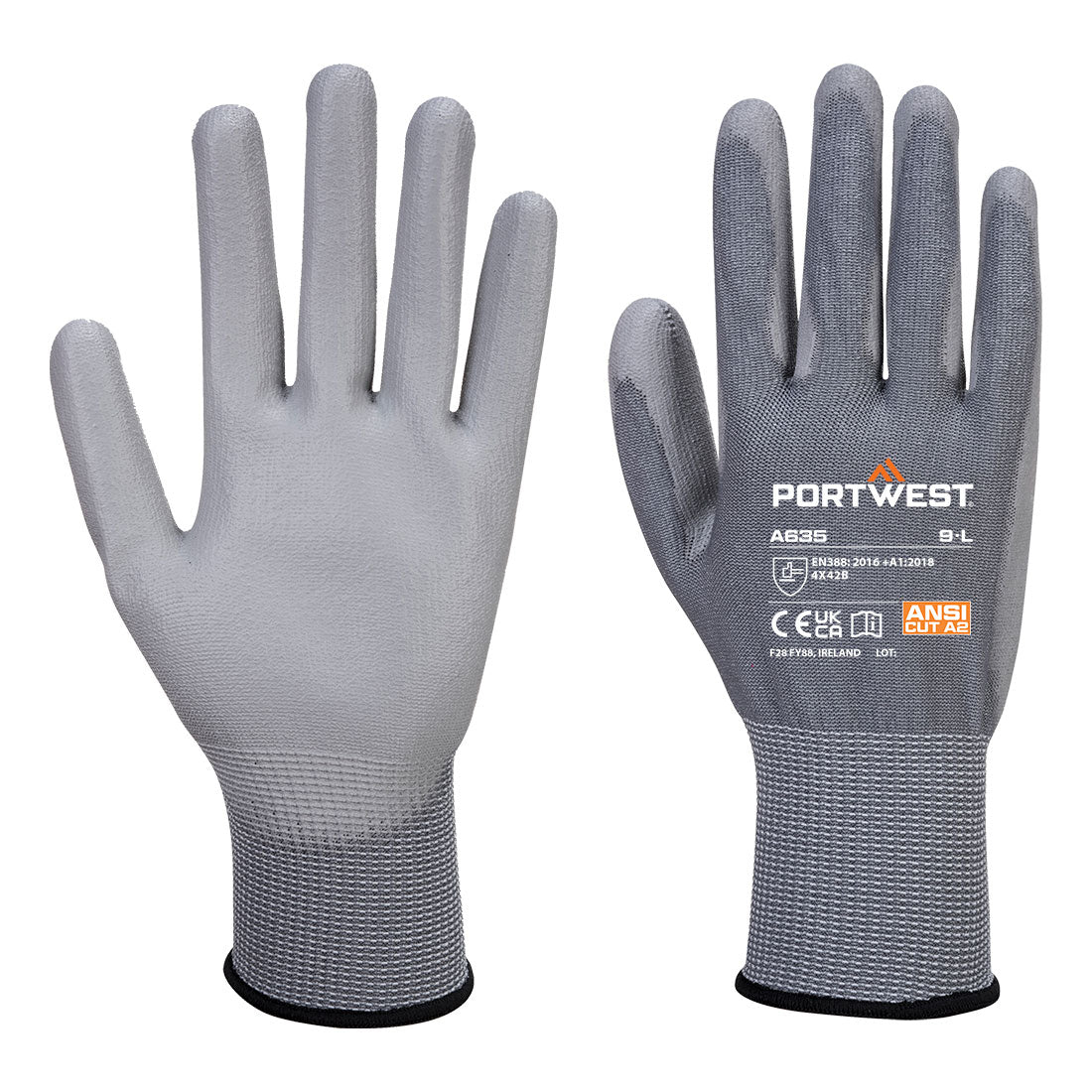 Eco-Schnittschutz-Handschuh - Grau (G7R)