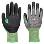 CS Schnittschutz C18 Nitril-Handschuh - Grau/Schwarz (G8R)