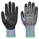 CS D18 PU-Schnittschutzhandschuh - Grau/Schwarz (G8R)