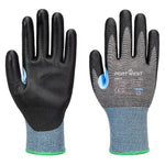 CS Cut D15 PU Schnittschutzhandschuh - Grau/Schwarz (G8R)