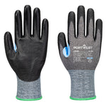 CS D21 PU Schnittschutzhandschuh - Grau/Schwarz (G8R)