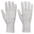 AHR 10 Lebensmittelhandschuh Liner - 1 Handschuh - Grau (GRR)