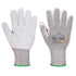 CS AHR13 Leder-Schnittschutzhandschuh - Schwarz (K8R)