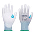 MR13 ESD PU Handschuh - 12er Pack - Grau/Weiss (G6R)