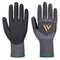 Grip 15 Nitril Stoßschutz- Handschuh - Schwarz (K8R)