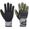 Schnittfester Stoßschutz- Handschuh - Grau/Schwarz (G8R)