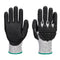 TPV Cut Stoßschutz- Handschuh - Grau/Schwarz (G8R)