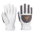 Stoßschutz- Handschuh  (ungefüttert) - Weiss (WHR)
