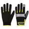 PW3 MEHRZWECK-MECHANIKER-HANDSCHUH - Schwarz/Gelb (BKY)