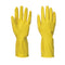 Haushalts Latex-Handschuh (240 Paar) - Gelb (YER)