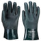 Doppelt beschichteter PVC Stulpenhandschuh 27cm - Gruen (GNR)