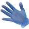 Puderfreier Vinyl-Einweghandschuh (Pk100) - Blau (BLU)