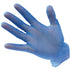Puderfreier Vinyl-Einweghandschuh (Pk100) - Blau (BLU)
