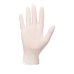 Gepuderter Latex-Einweghandschuh (Pk100) - WHR
