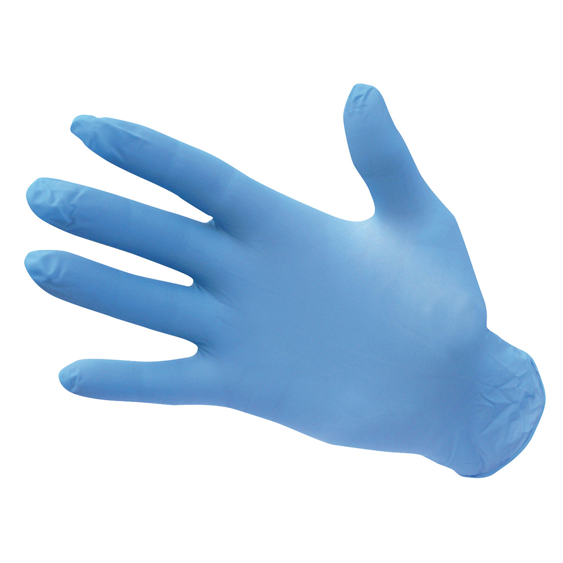 Nitril-Einweghandschuh, puderfrei - Blau (BLU)