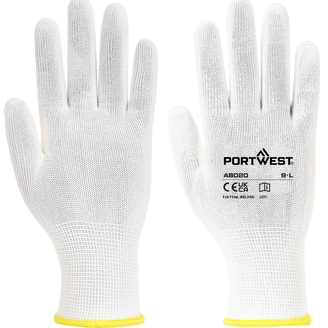 Montagehandschuhe (360 Paare) - Weiss (WHR)