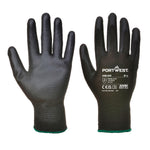 PU-Handschuh (288 Paare) - Schwarz (K8R)