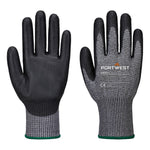 Unverzichtbarer F13 PU Schnittschutzhandschuh (Pk12) - Grau/Schwarz (G8R)