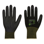 NPR15 Nitrilschaum Handschuh aus Bambus - 12er Pack - Schwarz (K8R)