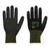 NPR15 Nitrilschaum Handschuh aus Bambus - 12er Pack - Schwarz (K8R)