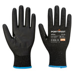 LR15 Nitril-Schaum Touchscreen-Handschuh PK12 - Schwarz (K8R)