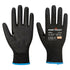 LR15 Nitril-Schaum Touchscreen-Handschuh PK12 - Schwarz (K8R)