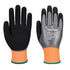 Cut F15 Nitril-Aqua Handschuh - Grau/Schwarz (G8R)