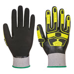 Wasserdichter HR Cut Stoßschutz- Handschuh - Grau/Schwarz (G8R)