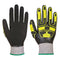 Wasserdichter HR Cut Stoßschutz- Handschuh - Grau/Schwarz (G8R)