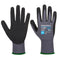 Dermiflex Aqua Handschuh - Grau/Schwarz (G8R)