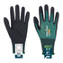 SG Cut B18 Nitril-Handschuh (Einzelhandelsverpackung) - Gruen/Schwarz (E8R)