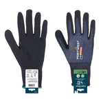 SG Cut C15 Nitril-Handschuh (Einzelhandelsverpackung) - Blau/Schwarz (B8R)