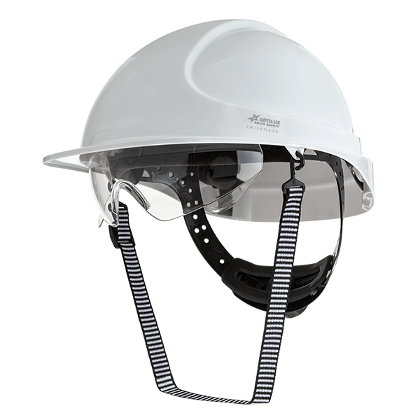 Schutzhelm ARTITOP® SH300RCSV - Roto, Kinnband & Schutzbrille