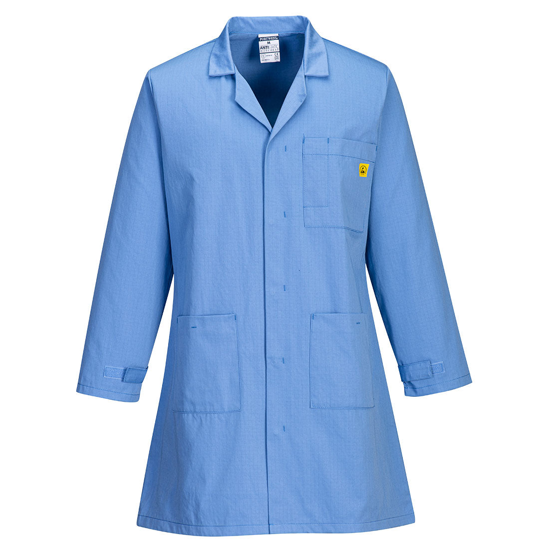 Antistatik ESD Kittel - Hellblau (HBR)