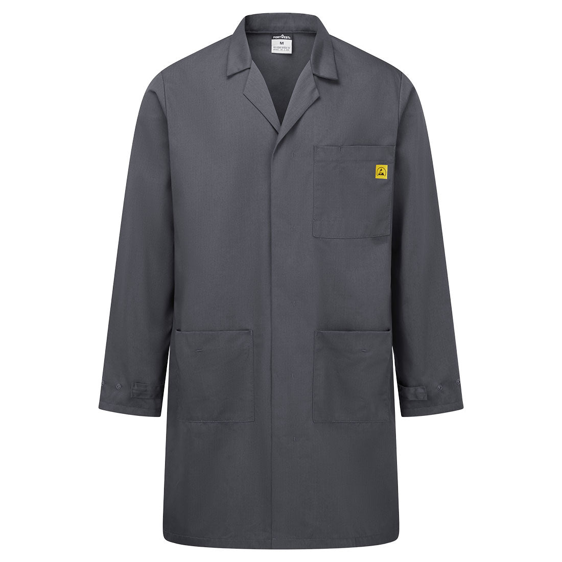 Antistatik ESD Kittel - Zoom Grau (ZOR)