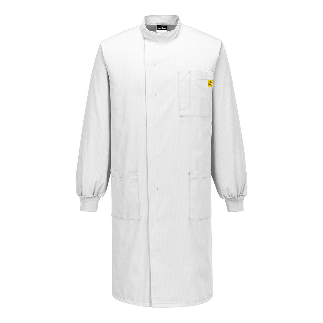 Antistatik ESD Kittel - Weiss (WHR)