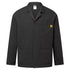 Antistatische ESD-Laborjacke - Schwarz (BKR)