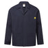 Antistatische ESD-Laborjacke - Marine (NVR)