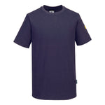 ANTISTATISCHES ESD T-Shirt - Marine (NVR)