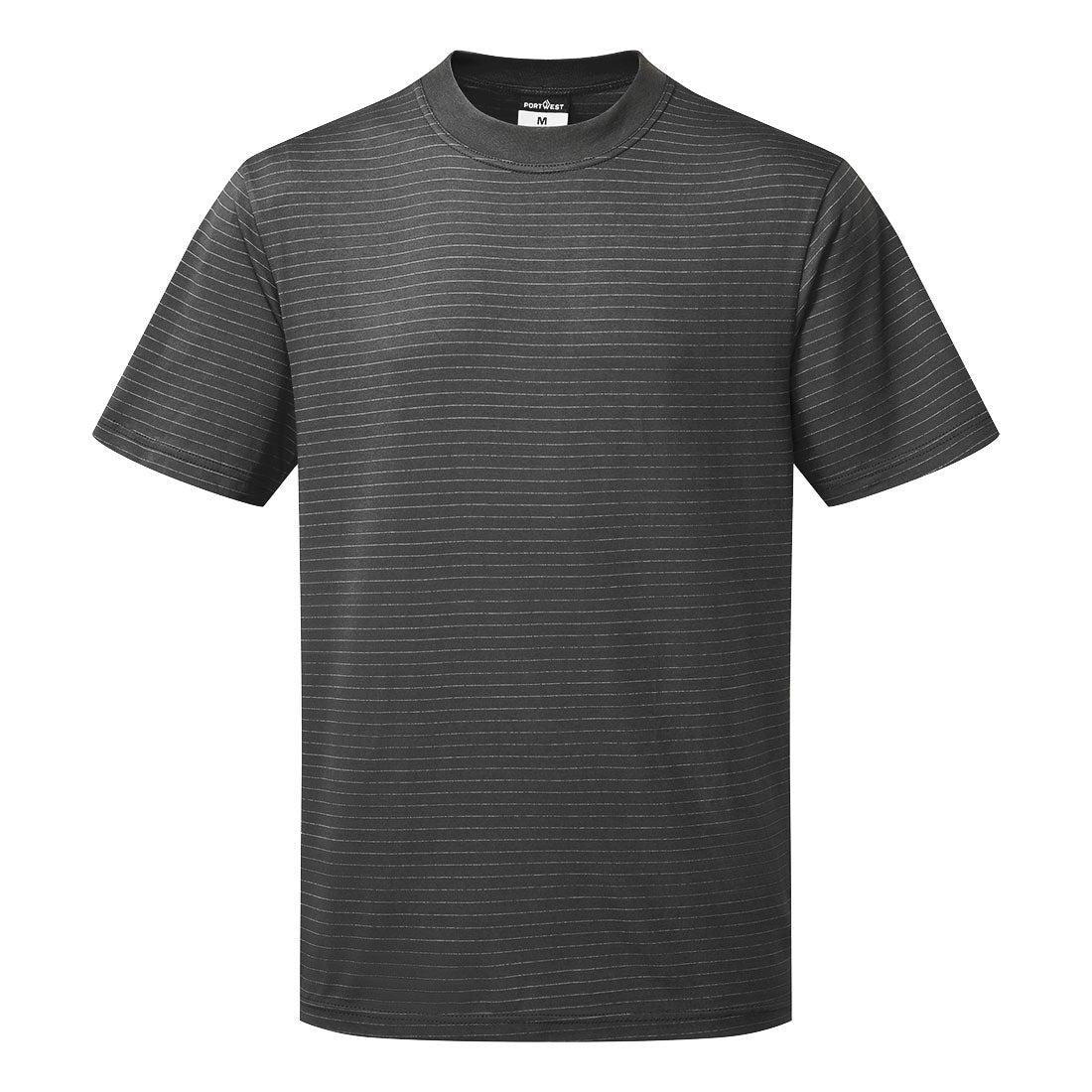 ANTISTATISCHES ESD T-Shirt - Zoom Grau (ZOR)