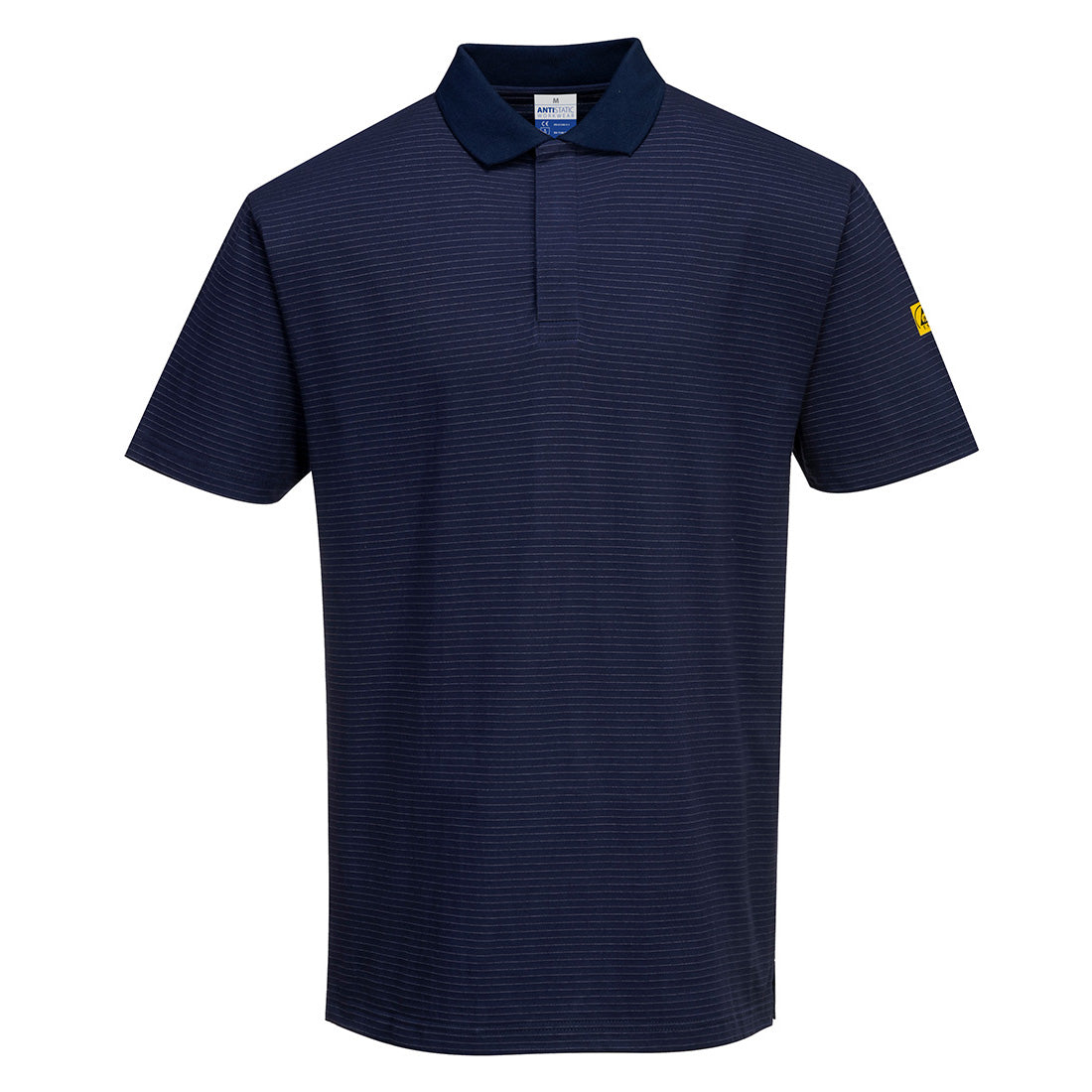Antistatik ESD Polo-Shirt - Marine (NAR)